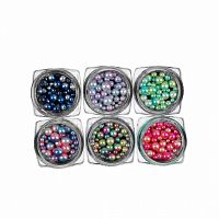 Дизайн для ногтей "Жемчуг" цветной упаковка 6 цветов 11459 оптом в Ульяновск 